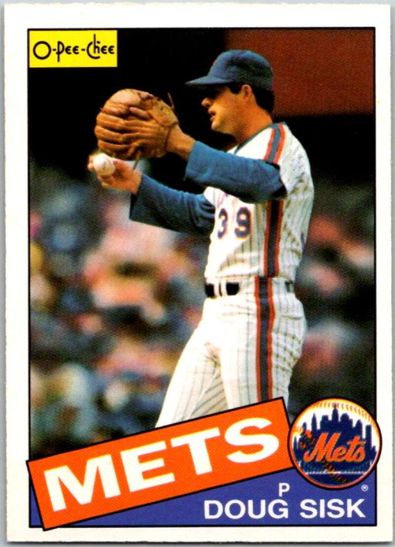 1985 O-Pee-Chee #315 Doug Sisk  New York Mets  V36106