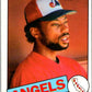 1985 O-Pee-Chee #317 Derrel Thomas  California Angels  V36107