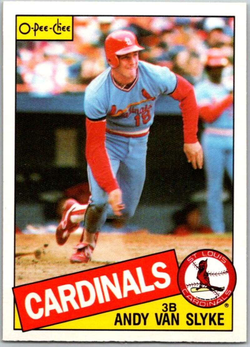 1985 O-Pee-Chee #341 Andy Van Slyke  St. Louis Cardinals  V36115