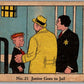 1937 Caramels Dick Tracy #21 Junior Goes to Jail   V36148