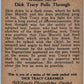 1937 Caramels Dick Tracy #22 Dick Tracy comes Back   V36149
