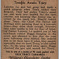 1937 Caramels Dick Tracy #38 Buggs Getgs Instructions   V36157