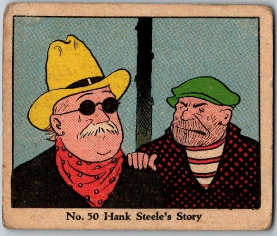 1937 Caramels Dick Tracy #50 Hank Steele's Story   V36163