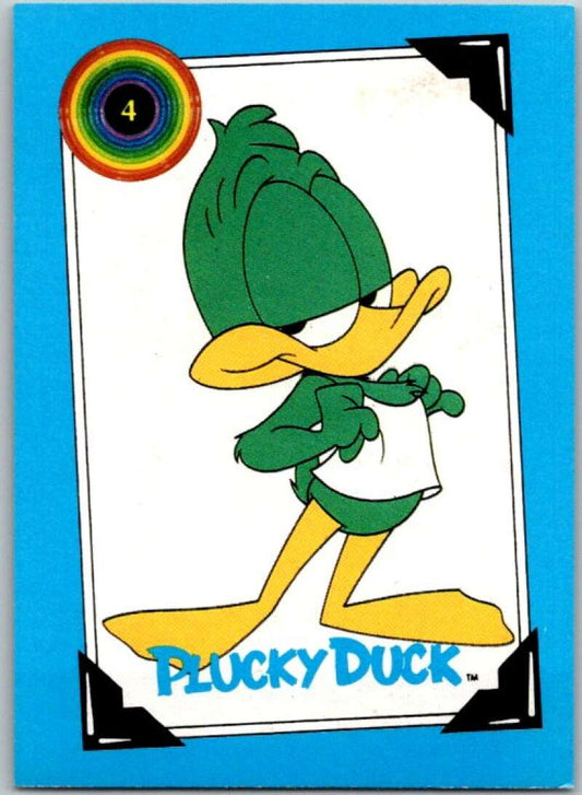 1991 Tiny Toon Adventure #4 Plucky Duck  V36192