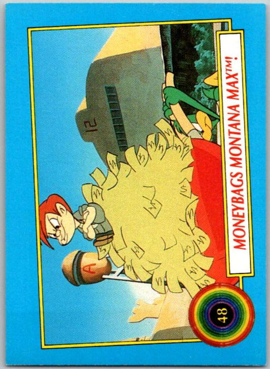 1991 Tiny Toon Adventure #48 Moneybags Montana Max  V36227