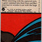 1966 Topps Batman Series Red Bat #2 Grappling a Gator   V36283