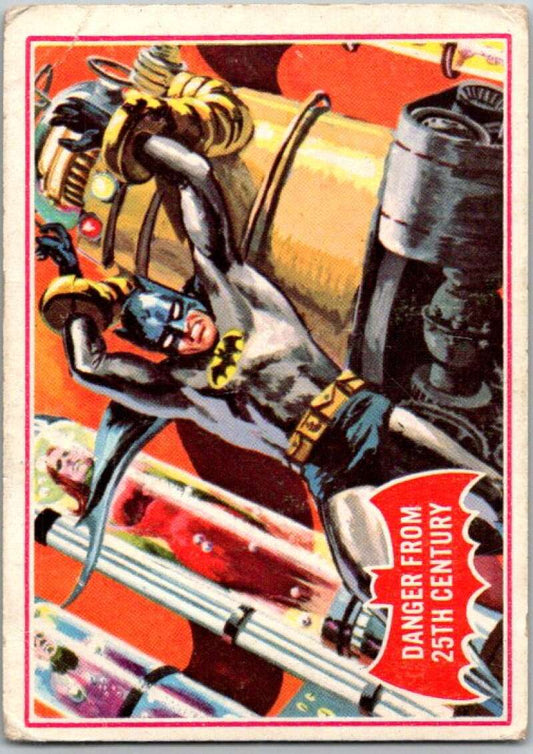 1966 Topps Batman Series Red Bat #29 Danger from 25th Century   V36303