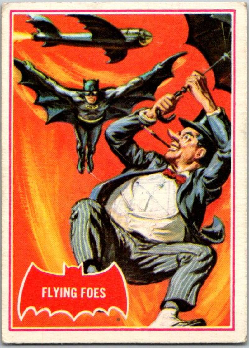 1966 Topps Batman Series Red Bat #31 Flying Foes   V36308