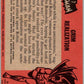 1966 Topps Batman Black Bat #7 Grim Realization   V36424
