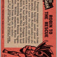 1966 Topps Batman Black Bat #20 Robin to the Rescue   V36448