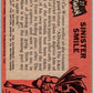 1966 Topps Batman Black Bat #27 Sinister Smile   V36458