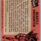 1966 Topps Batman Black Bat #50 Beastly Encounter   V36502