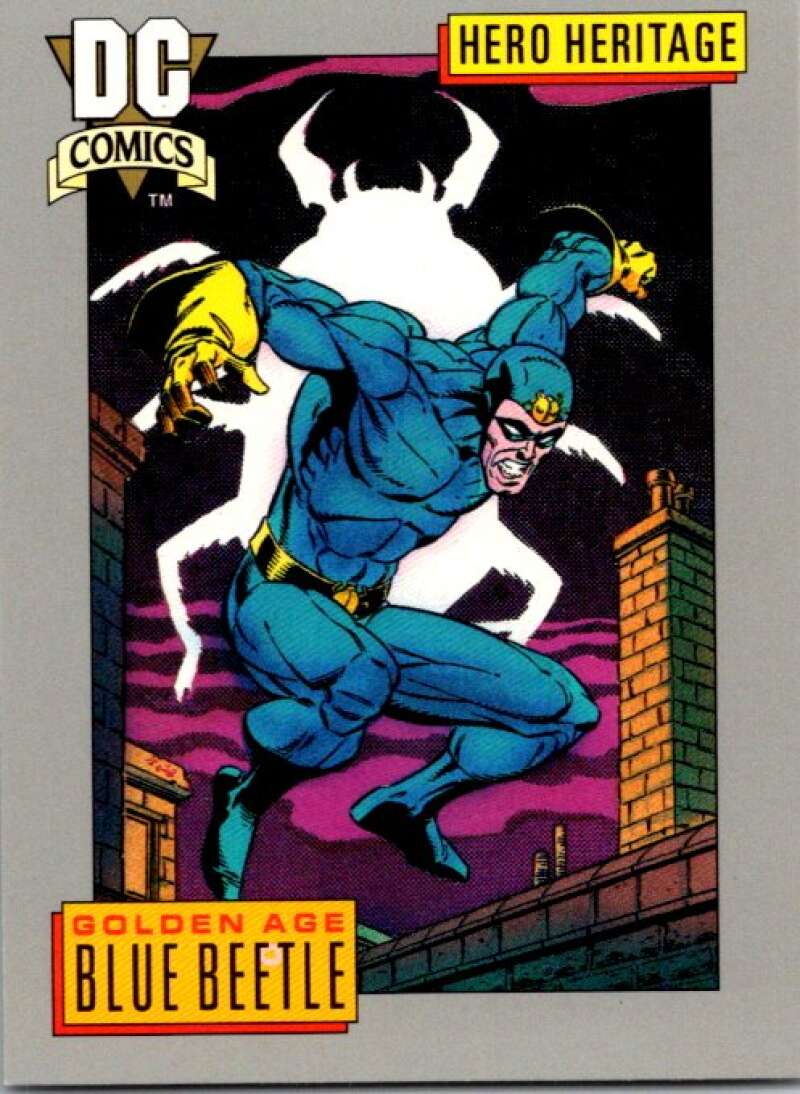 1991 Impel DC Comics #1 Golden AgeBlue Beetle  V36510