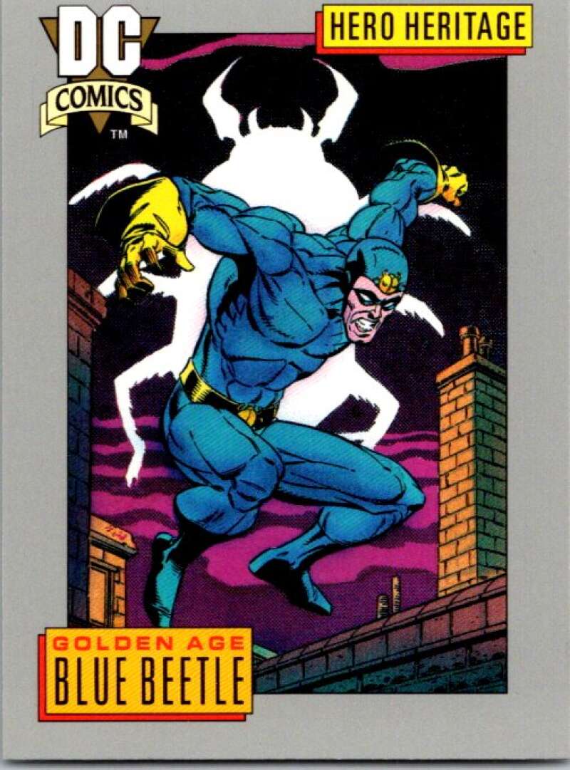 1991 Impel DC Comics #1 Golden Age Blue Beetle  V36511