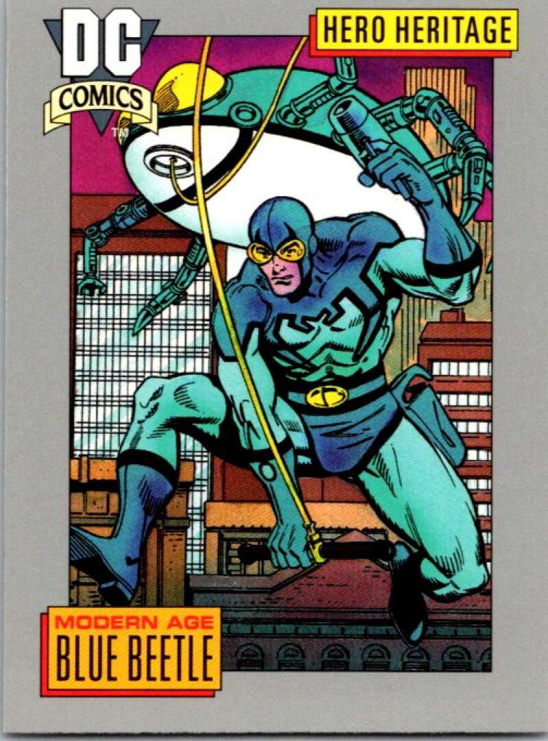 1991 Impel DC Comics #3 Modesrn Age Blue Beetle  V36512