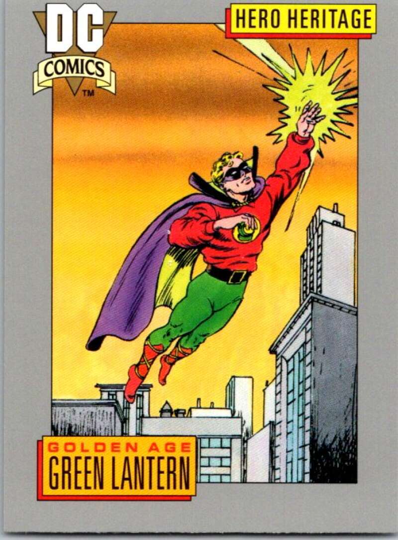 1991 Impel DC Comics #7 Golden Age Green Lantern  V36515