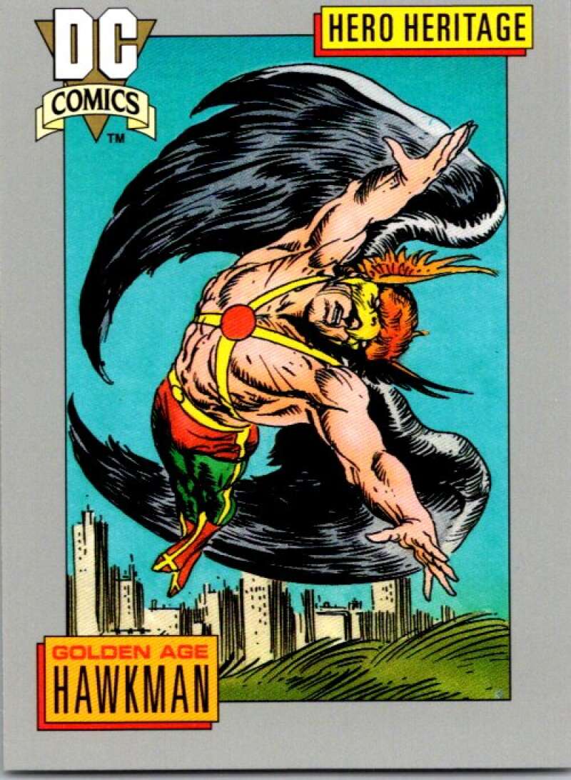 1991 Impel DC Comics #10 Golden Age Hawkman  V36516