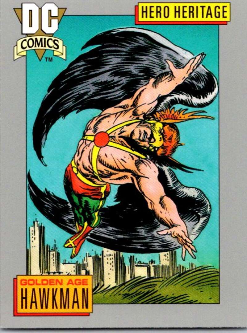 1991 Impel DC Comics #10 Golden Age Hawkman  V36517