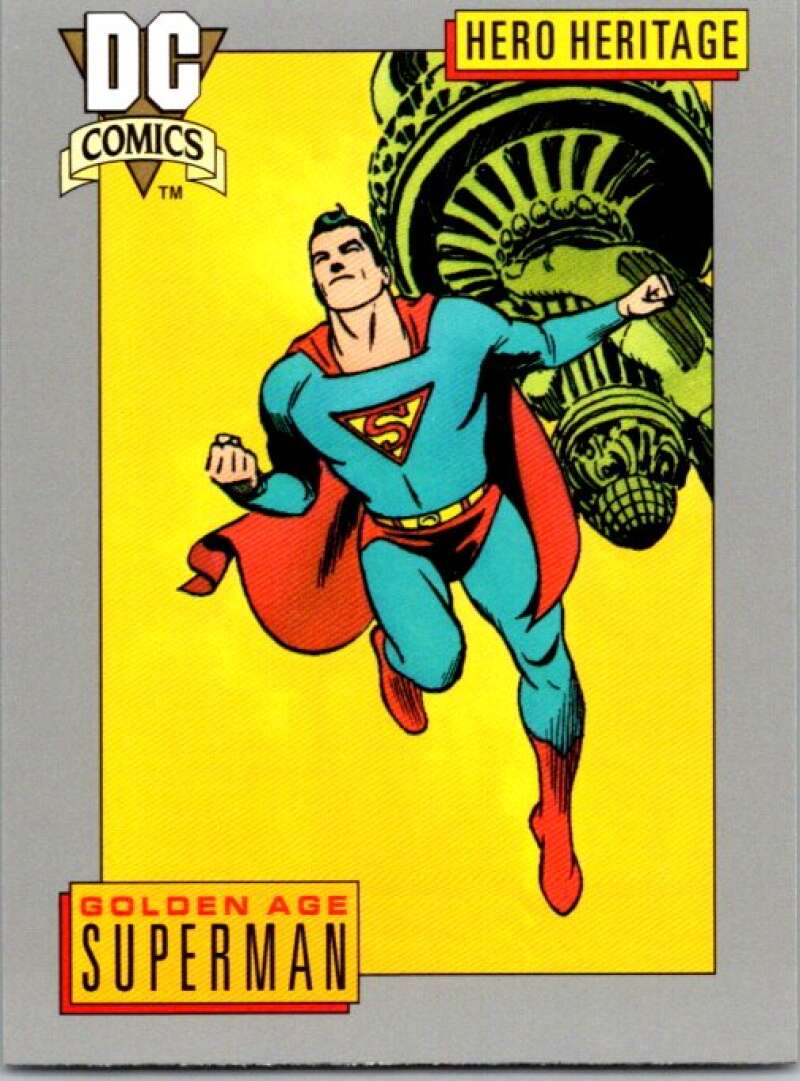 1991 Impel DC Comics #16 Golden Age Superman  V36522