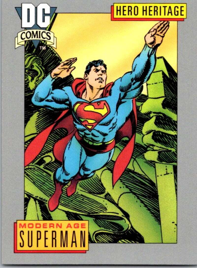 1991 Impel DC Comics #18 Modern Age Superman  V36523