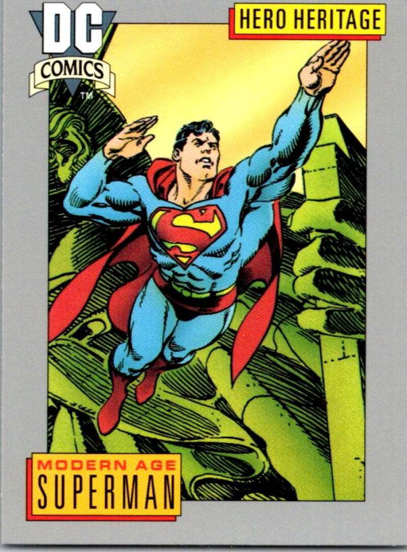 1991 Impel DC Comics #18 Modern Age Superman  V36524