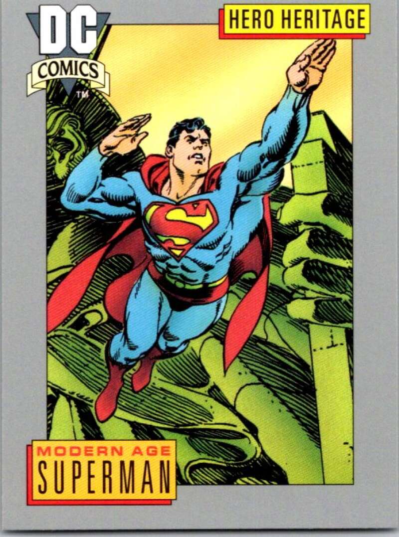 1991 Impel DC Comics #18 Modern Age Superman  V36525