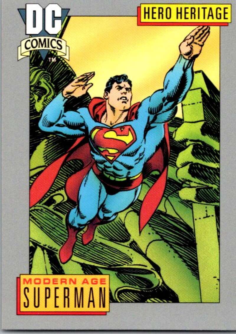 1991 Impel DC Comics #18 Modern Age Superman  V36526