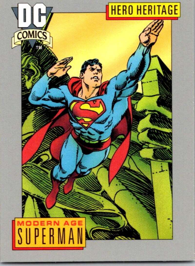 1991 Impel DC Comics #18 Modern Age Superman  V36527