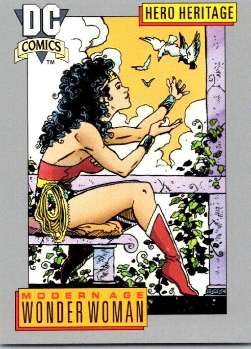 1991 Impel DC Comics #21 Modern Age Wonder Woman  V36530