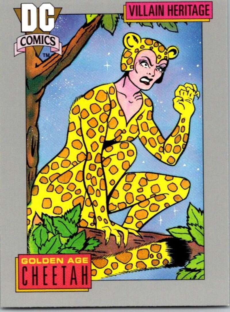 1991 Impel DC Comics #22 Golden Age Cheetah  V36532