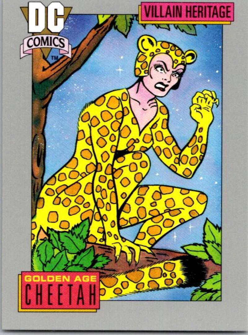 1991 Impel DC Comics #22 Golden Age Cheetah  V36534