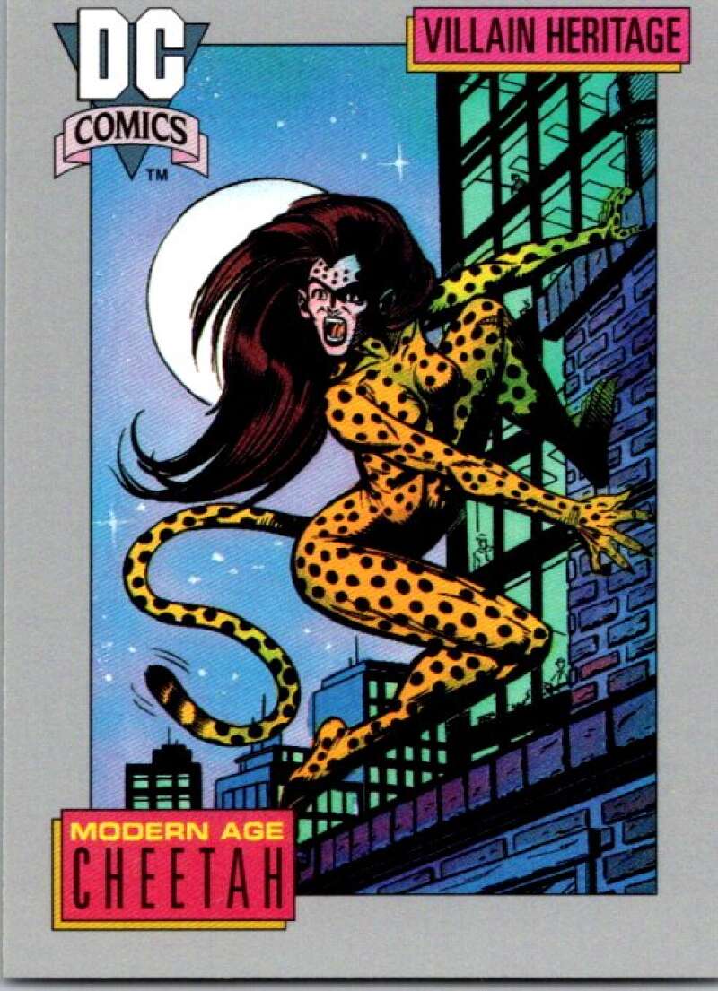 1991 Impel DC Comics #24 Modern Age Cheetah  V36536