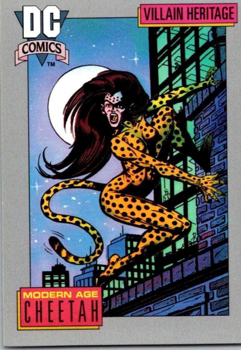 1991 Impel DC Comics #24 Modern Age Cheetah  V36537