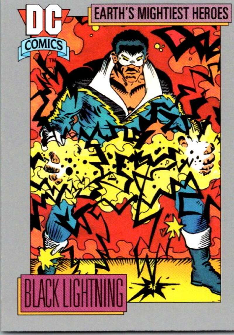 1991 Impel DC Comics #35 Black Lightning  V36542
