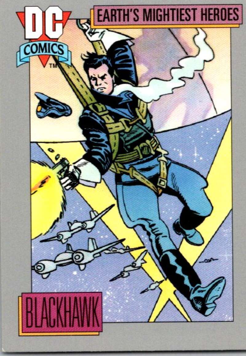 1991 Impel DC Comics #36 Blackhawk  V36543