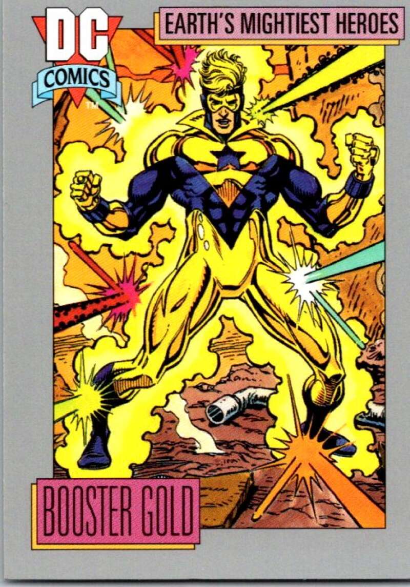 1991 Impel DC Comics #38 Booster Gold  V36545