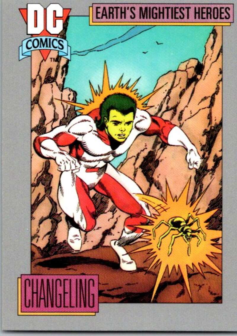 1991 Impel DC Comics #40 Changeling  V36548