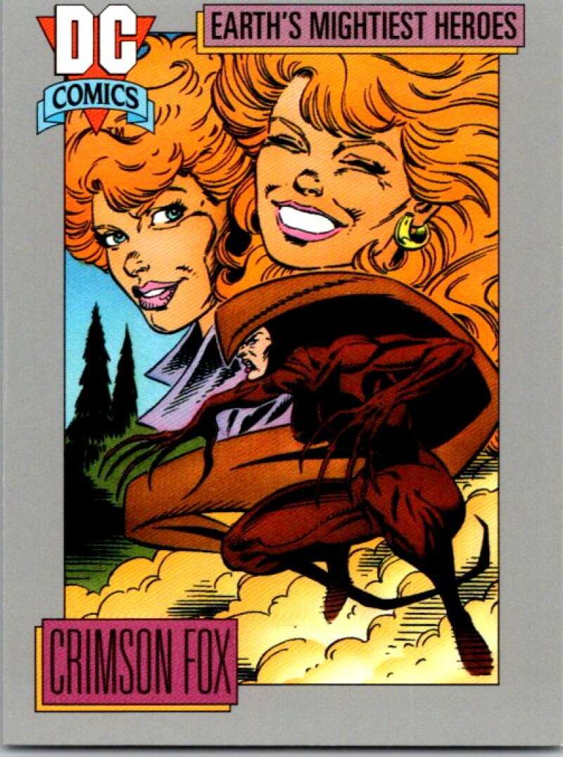 1991 Impel DC Comics #42 Crimson Fox  V36550