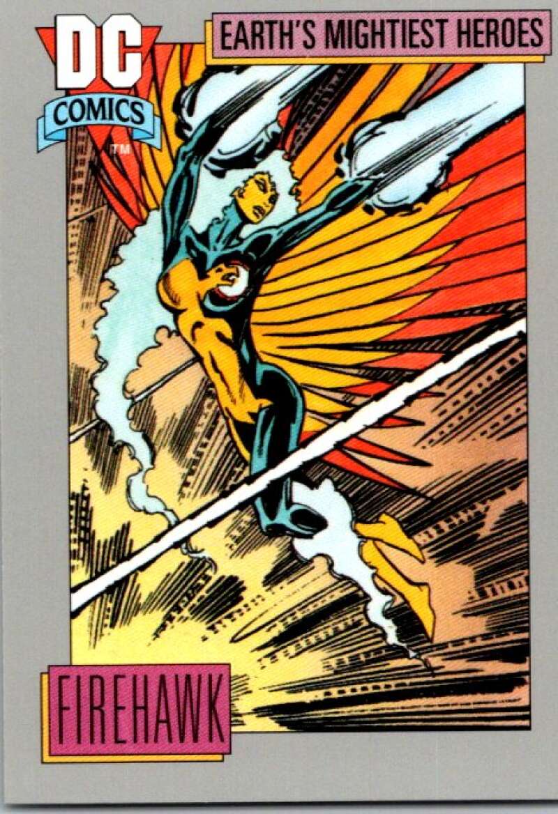 1991 Impel DC Comics #49 Firehawk  V36555