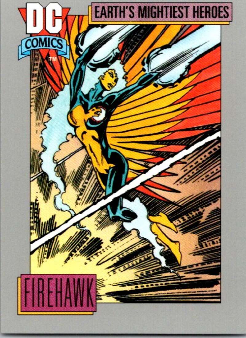1991 Impel DC Comics #49 Firehawk  V36556