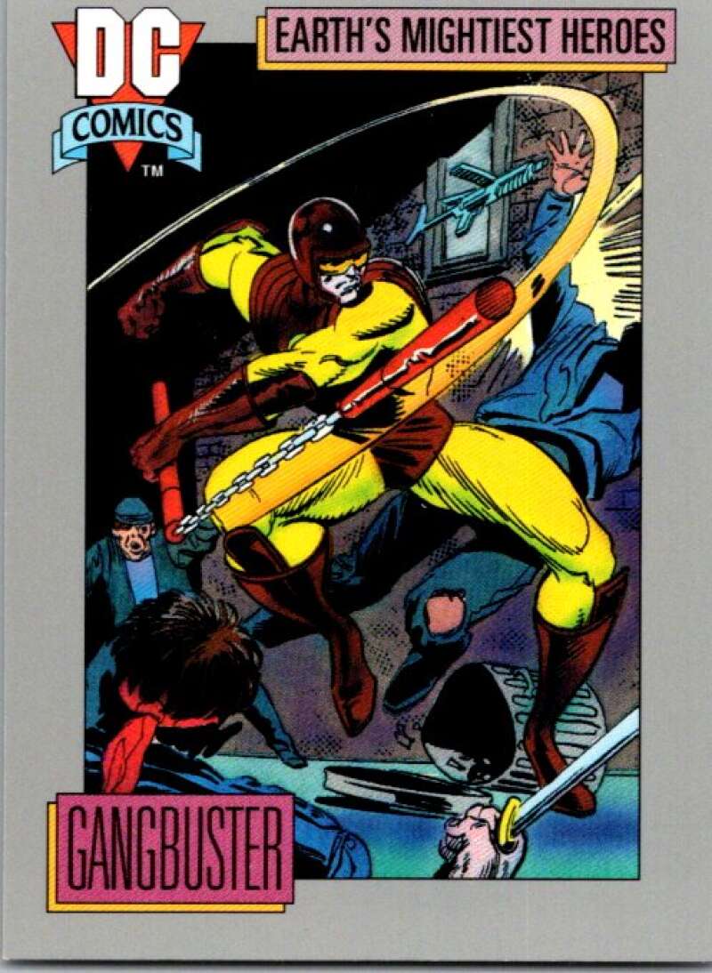 1991 Impel DC Comics #51 Gangbuster  V36557
