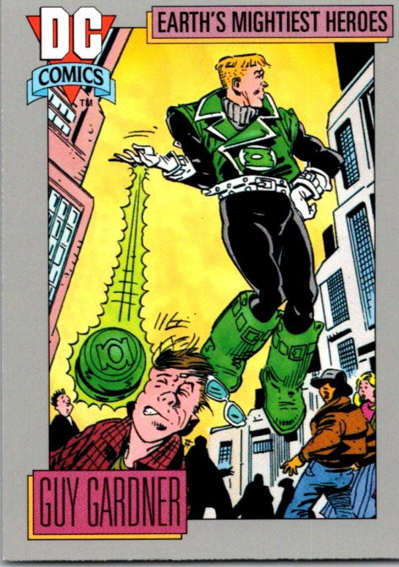 1991 Impel DC Comics #54 Guy Gardner  V36560