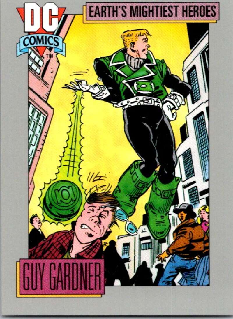 1991 Impel DC Comics #54 Guy Gardner  V36561