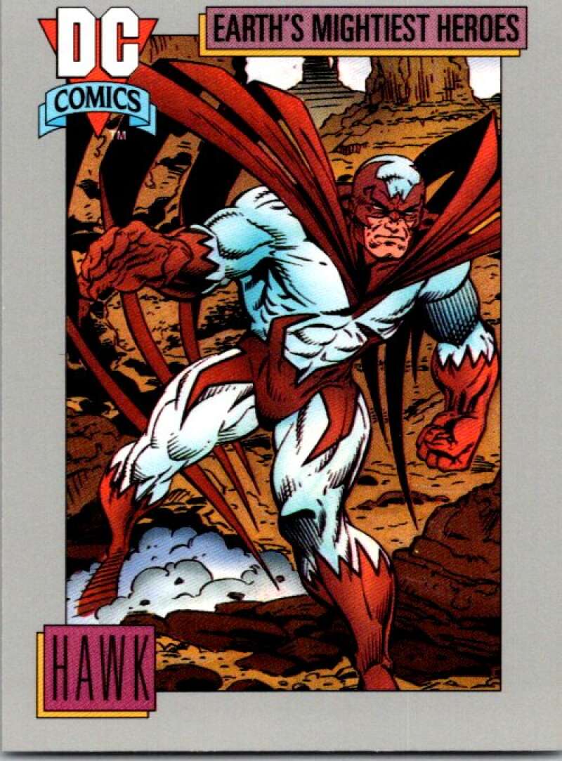 1991 Impel DC Comics #55 Hawk  V36564