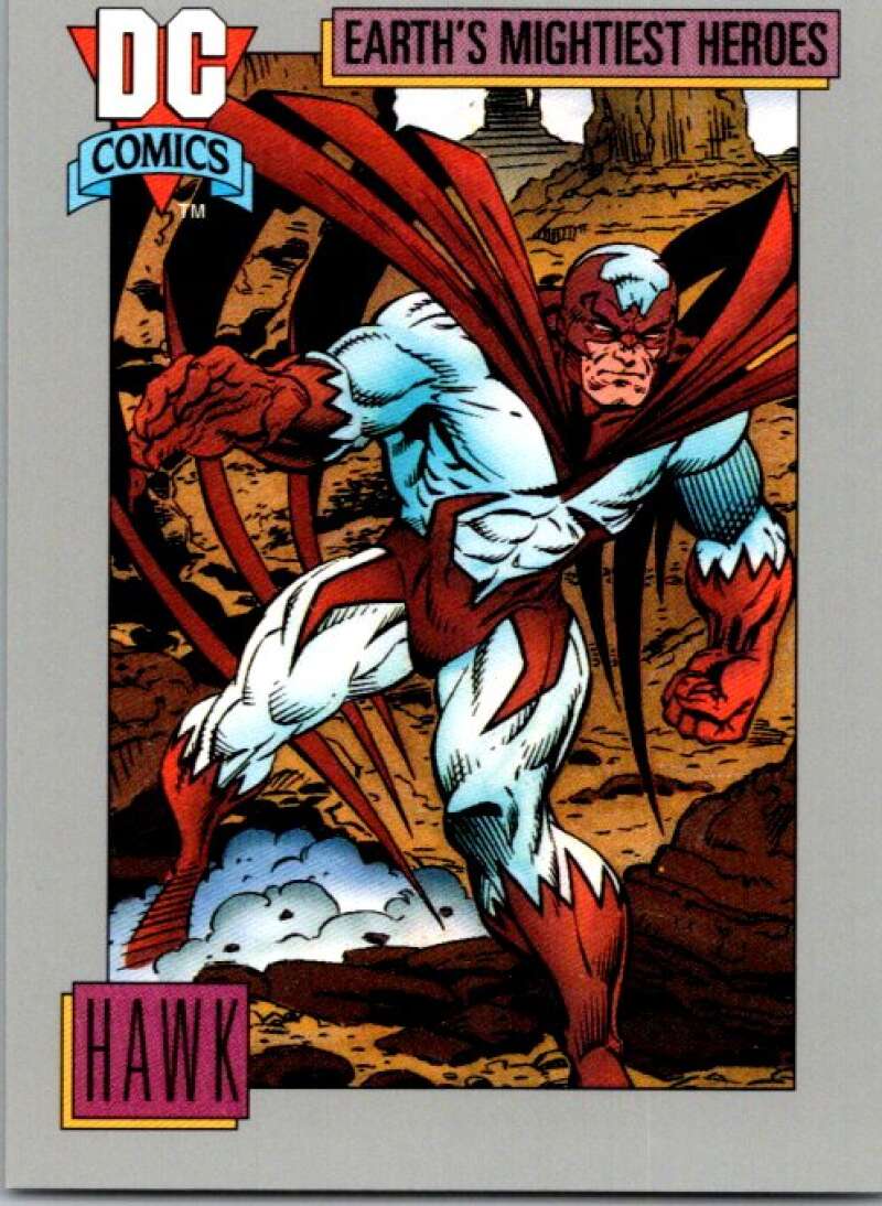 1991 Impel DC Comics #55 Hawk  V36565