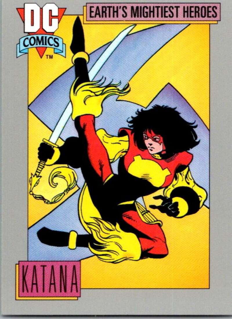 1991 Impel DC Comics #61 Katana  V36570