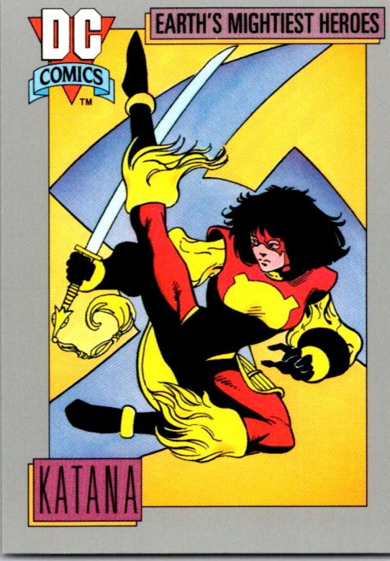 1992 Impel DC Comics #61 Katana  V36571