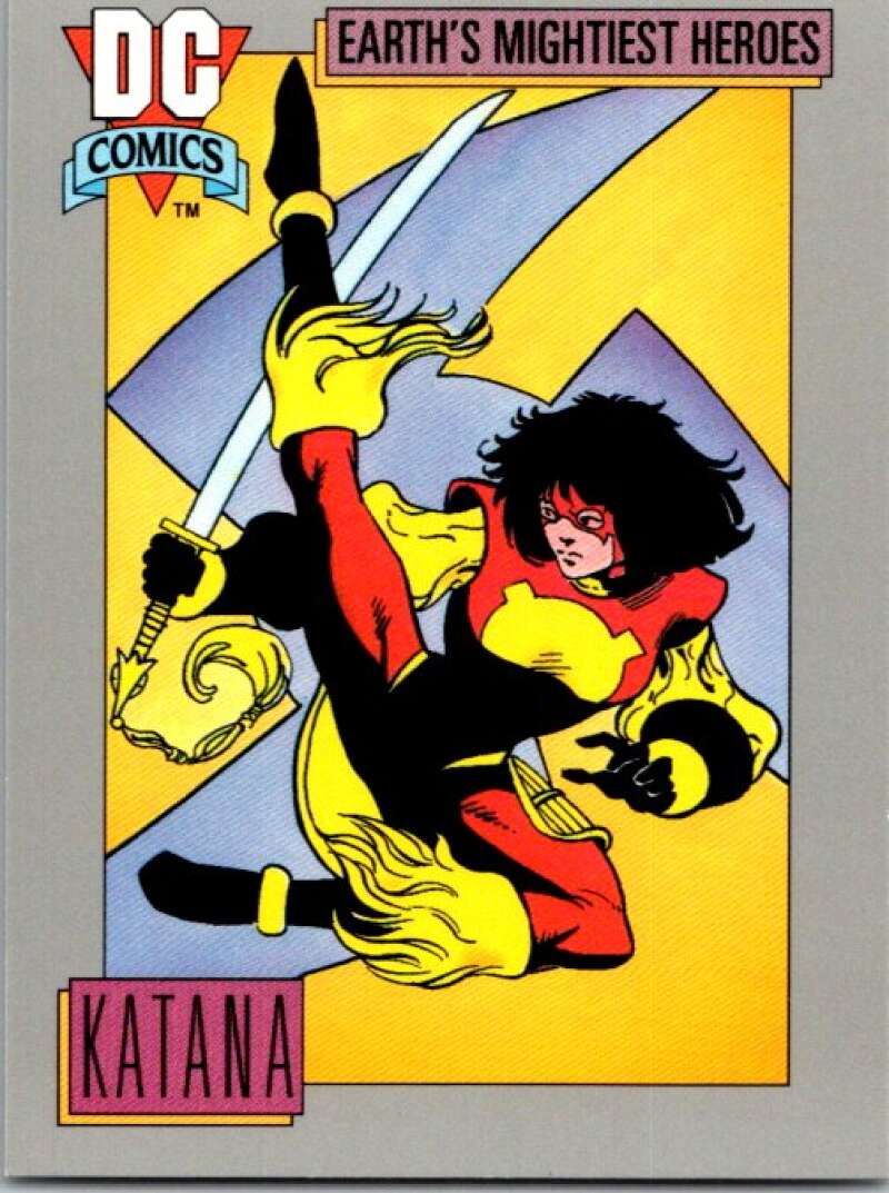 1993 Impel DC Comics #61 Katana  V36572