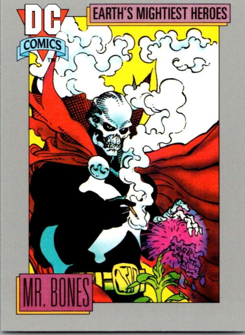 1991 Impel DC Comics #63 Mr.Bones  V36574