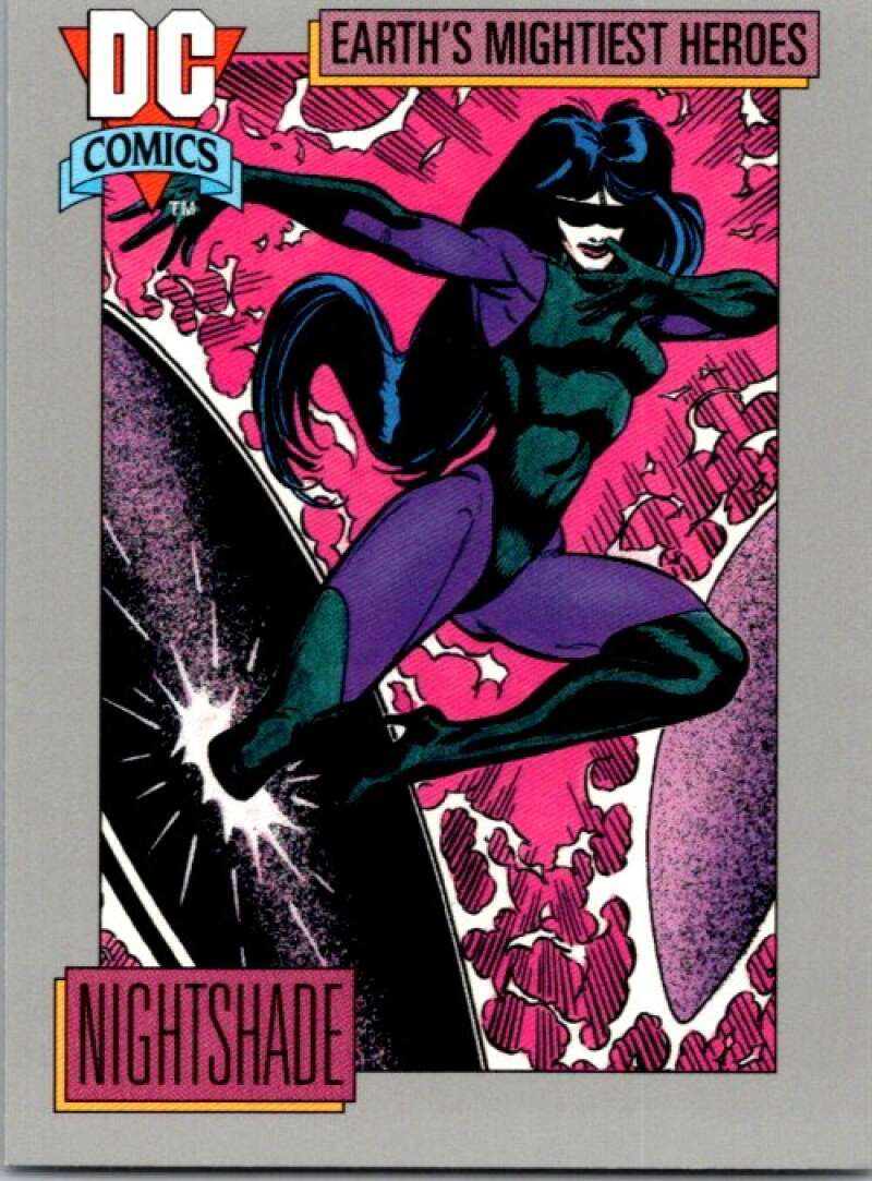 1991 Impel DC Comics #64 Nightshade  V36575
